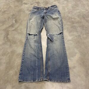 Old Navy Bootcut Jeans Distressed Medium Wash Women's Size 2